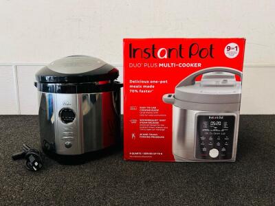 Instant Pot Duo Plus Multi Cooker With Power Cord