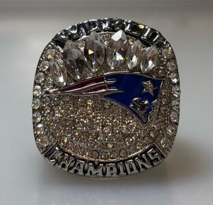 2018 New England Patriots Tom Brady Super Bowl Championship Ring (Size 11) Replica
