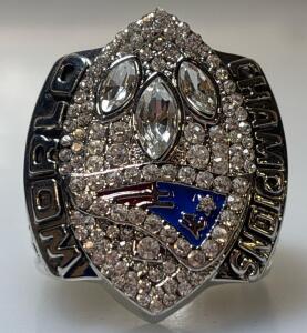 2004 New England Patriots Tom Brady Super Bowl Championship Ring (Size 11) Replica