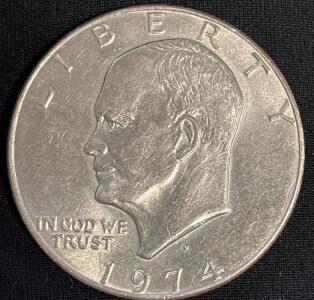 1974 Eisenhower One Dollar Coin