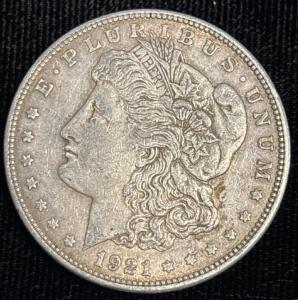 1921-D Morgan Silver Dollar Coin