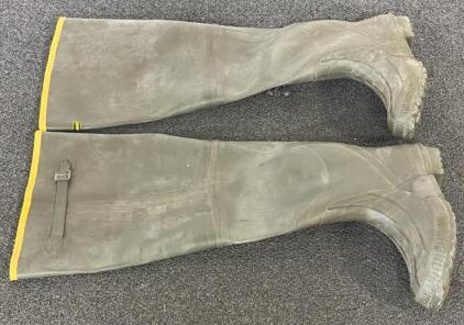 LaCrosse ZXT Irrigation Hip Waders, Men's Size 12, OD Green, P-11126561