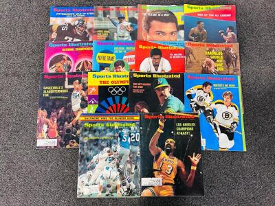 Vintage Sports Illustrated Magazines Collection with Iconic 1970s Covers
