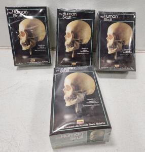 (1) Lindberg "The Human Skull" Life-Size Anatomically Accurate Plastic Model Kits