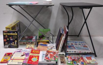 Portable Camp Tables, Children's Books And Entertainment.