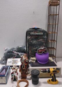 DeWalt Drill, Smith Boarding Helmet, Dot Matrix Printer, Mini Camp Stove, & More.