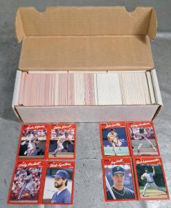 (1) Box Of Assorted Baseball Trading Cards, Including HOFs, Rookies & Stars