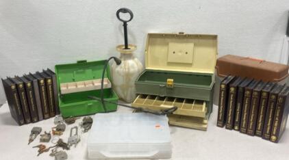 North American Hunting VHS&rsquo;s (15) / Sprayer / Boxes