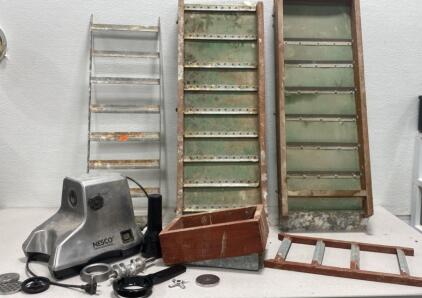 Nesco Food Grinder ( Powers On ) / Gold Mining Set-Up