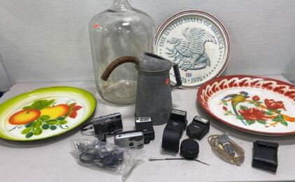 Glass Jar 21&rdquo; / Pepsi Platter / Platters and Cameras ( Olympus - Excell ) Flahes