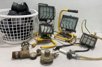 Work Lights ( need bulbs ) Keg Tap / and More