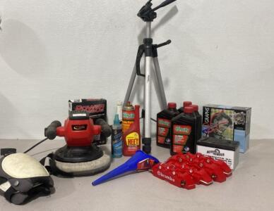 Amazon Tripod / Working Rockford Buffer / Unopened Puzzle and More