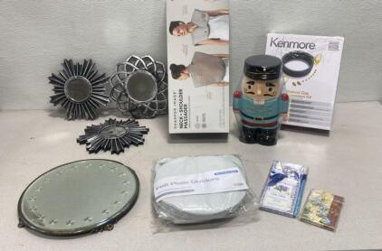 Sharper Image Neck and Shoulder Massager / Cookie Jar / Natural Gas Conversion Kit / Home Decor