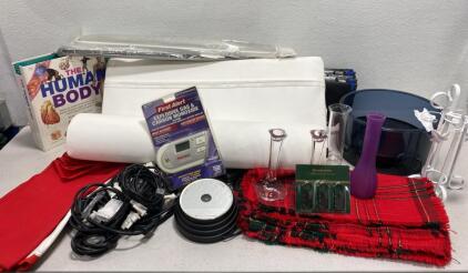 Support Pillows / First Alert / Luggage Locks / New Sprouter and so Much More
