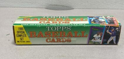 Topps 1990 Baseball Cards Set