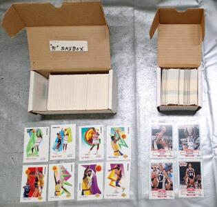(1) Box Of '91 Skybox Basketball Trading Cards, Including HOFs, Rookies & Stars & (1) Box Of Fleer '90 Basketball Trading Cards, Including HOFs, Rookies & Stars