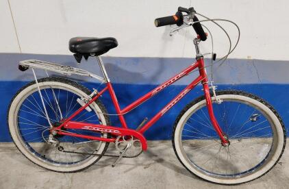 (Red) 26" Schwinn Cruiser Bike