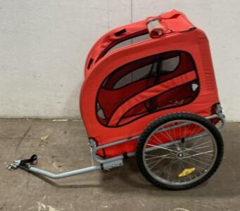 Bike Trailer Red