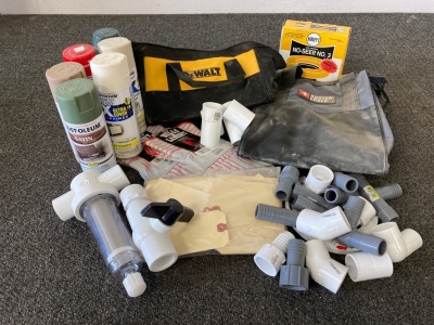 Spray Paint, Toolbags, PVC Parts and More