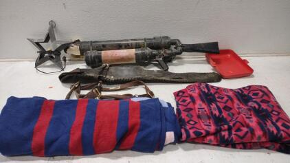 Potato Launcher, Rifle Sheath, Horse Blankets & More.