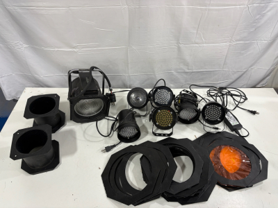 American DJ P36 LED Stage Light, Par Can, DMX Control, Serial #40712115