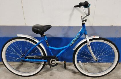 (Blue) 26" La Jolla Street Cruiser Bike