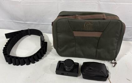 Ninoka NK-700 35mm Film Camera with Built-in Flash and Accessories