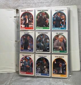 (1) Binder Of Basketball Trading Cards, Including HOFs, Rookies & Stars