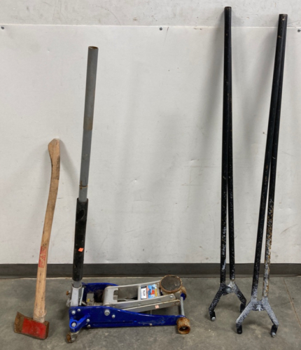 Car Floor Jack, Axe, And More