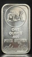 SilverTowne 1 oz .999 Fine Silver Bullion Bar, Prospector Design
