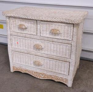 Pier 1 Jamaica Collection Wicker Dresser, 4 Drawers, Handmade in China