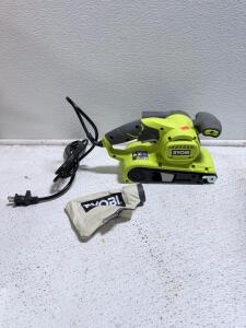 Ryobi 3" x 18" Belt Sander, Model BE319, Corded Electric, Dust Collection