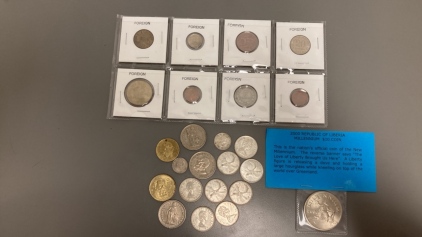Assortment of Foreign Coins