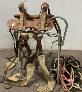 Saddle Hilder and Tack