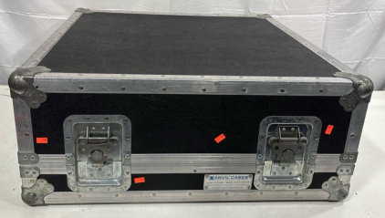 Anvil ATA Road/Flight Case, Black, Serial A-018672, Foam-Lined, Lockable