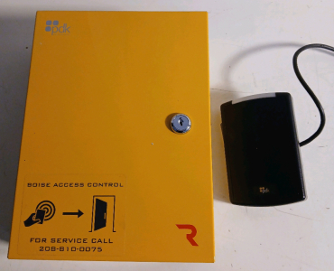 PDK Red CloudNode W/ Built In Red Single Door Controller PDK-RCNEW & PDK Red Single-Gang Reader