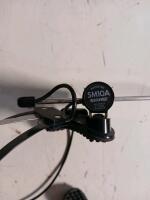 Samson Concert IV Wireless System, CR4 Receiver, CT4L Transmitter, Shure SM10A Mic & More - 9