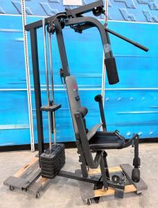 Weider 8525 Home Gym, Multi-Function, 112 lbs Weight Stack