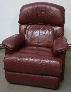 Burgundy Red Rocking, Swivel And Manual Recliner