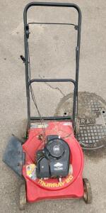Murray 20-Inch Push Lawn Mower, Briggs & Stratton 3.5 HP Engine.ENGINE HAS COMPRESSION