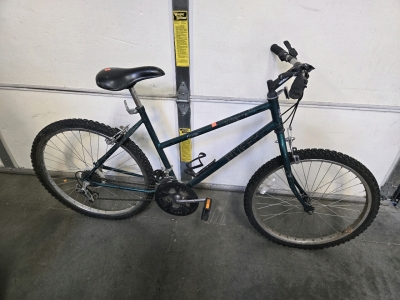 24" Dark Green Huffy Bike