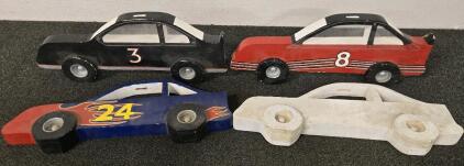 (4) Racecar Money Banks