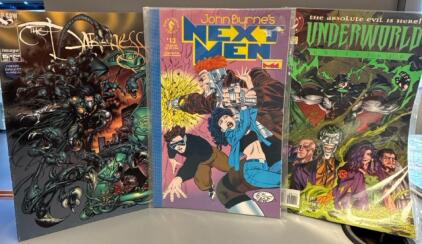Underworld Unleashed, John Byrne&rsquo;s Next Men & The Daraness Comic Books