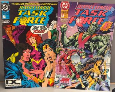 Justice League Task Force Comic Books!