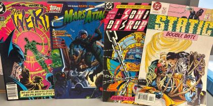 The Weird, Mars Attack, Sonic Disruptors & Double Date Comic Books!
