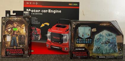 Kids Interactive Motor Truck Engine Toy & Dungeons & Dragons Sets