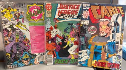 Cable, Justice Leauge Europe & Who&rsquo;s Who Comic Books!