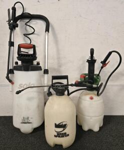 (3) Garden Weed Sprayers