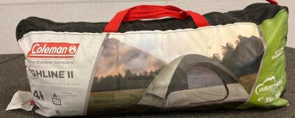Coleman Highline ll Dome Tent 4 Person Tent
