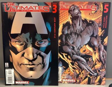 The Ultimates Issue 3 And 5 Comic Books!